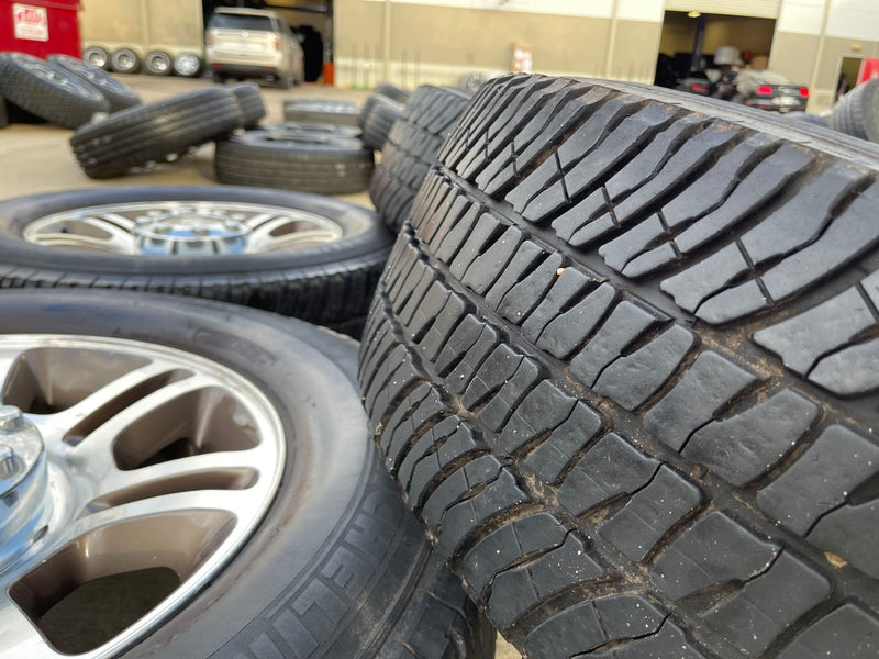 20" Ford F-250 F-350 OEM 3951 3845 KING RANCH rims wheels tires MICHELIN LTX A/T Texas Truck Tire