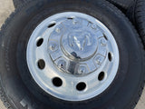 17" Dodge Ram 3500 Dually Laramie 8x200 wheels rims 2701 2702 OEM NEXEN Texas Truck Tire