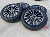 22" Infiniti QX80 QX56 Nissan Titan OEM wheels rims 62799 73770 tires Texas Truck Tire