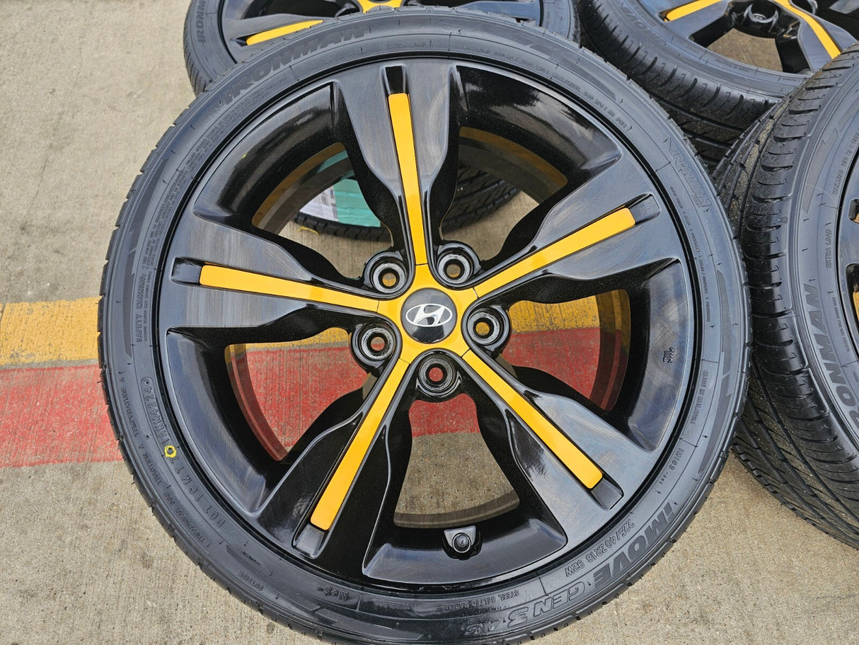 18" Hyundai Veloster K4 Sonata OEM wheel rims tires 70813 Tuscon Genesis NEW Texas Truck Tire