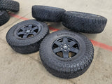(4) 17" Ford Bronco wheels rims 95292 10383 SASQUATCH Ranger KENDA 37" Texas Truck Tire