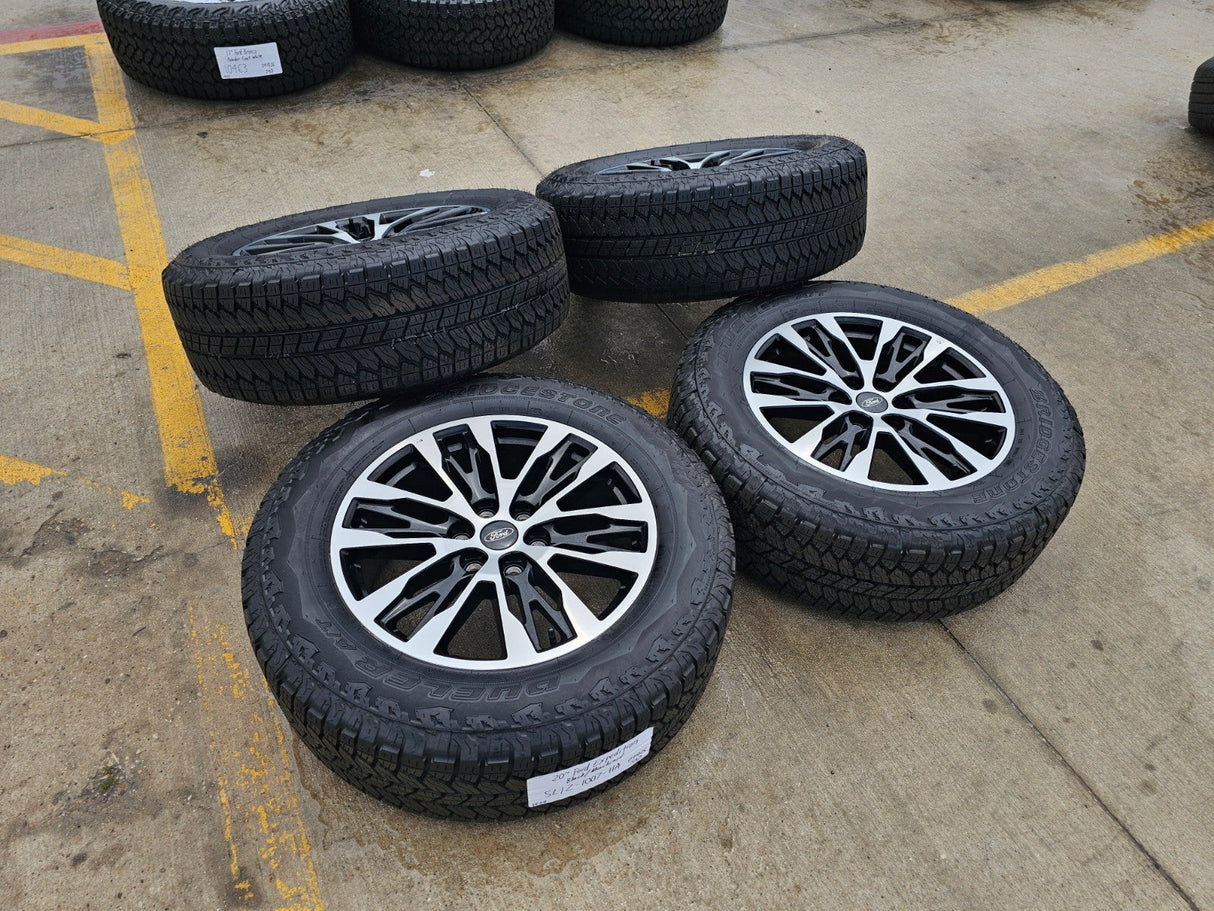 20" Ford F-150 LARIAT Limited OEM rims wheels Expedition 2025 2026 2027 NEW Texas Truck Tire