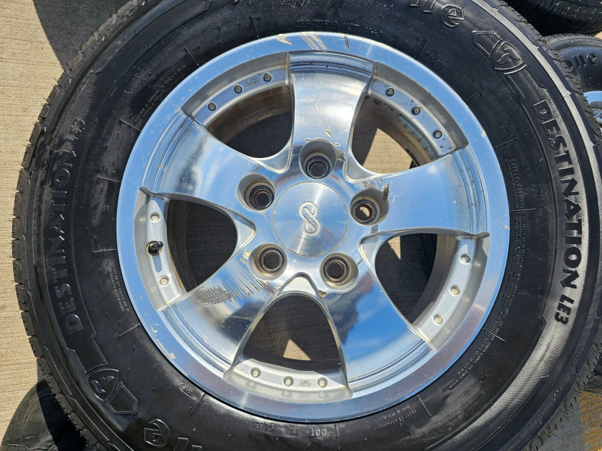 18" Toyota Tundra Sequoia TRD PRO OEM Enkei 5x150 wheels rims tires Texas Truck Tire