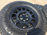 (4) 18" AEV SALTA GMC Sierra AT4X Chevy Silverado OEM rims wheels 2024 2025 Texas Truck Tire