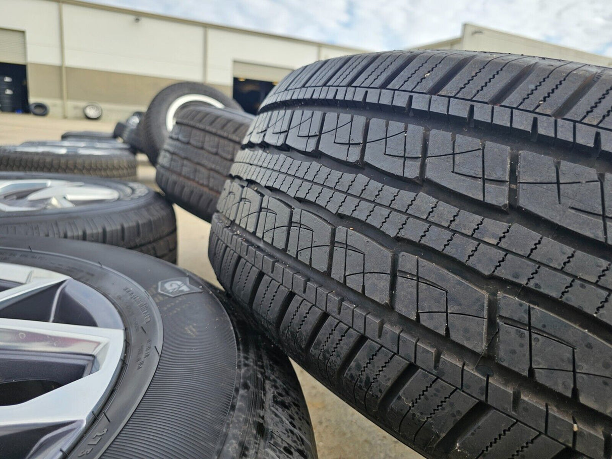 20" GMC Sierra Yukon AT4 Tahoe Silverado OEM wheels rims tires 2022 2023 2024 Texas Truck Tire