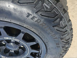 18" AEV SALTA GMC Sierra AT4X Chevy Silverado OEM rims wheels GOODYEAR Texas Truck Tire