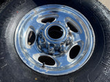 16" Ford F-250 F-350 Excursion OEM 3408 polished wheels rims tires Texas Truck Tire