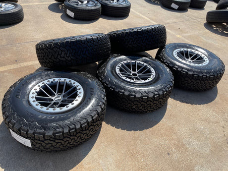 (5) 17" Ford F-150 Raptor OEM rims wheels TRUE BEADLOCK 96450 Expedition BFG 37" Texas Truck Tire