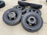 17" Dodge Ram 3500 Dually Laramie 8x200 wheels rims 2703 2704 OEM TOYO NEW Texas Truck Tire