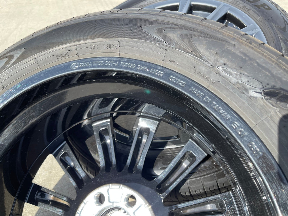 22" Lexus GX550 F Sport Toyota Tundra TRD Sequoia OEM wheels rims 74403 NEW Texas Truck Tire