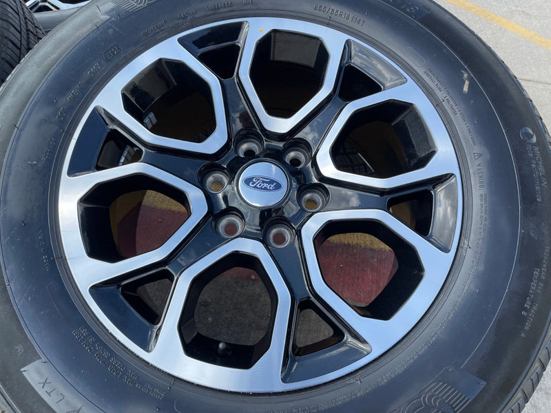 18" Ford F-150 OEM rims wheels 10438 Expedition 2024 2025 2026 2027 MICHELIN NEW Texas Truck Tire