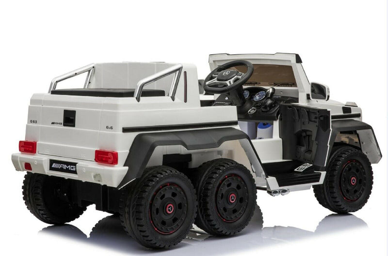 Mercedes G63 GWagon 6x6 AMG 12v Children's / Guardian Ride-on SUV with Remote Control