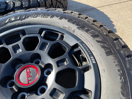 18" Toyota Tundra TRD BBS FORGED OEM 69195 95458 wheels rims Sequoia BFG KO3 A/T Texas Truck Tire