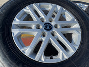 18" Toyota Tundra Sequoia OEM wheels rims 75281 LX600 2022 2024 2025 2026 TOYO Texas Truck Tire