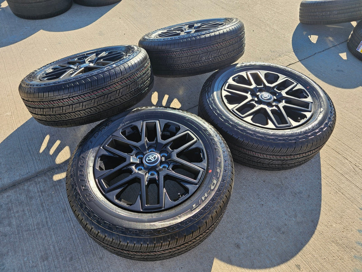 20" Toyota Tundra TRD OEM wheels rims TSS 75276 95295 Sequoia 2024 2025 2026 NEW Texas Truck Tire