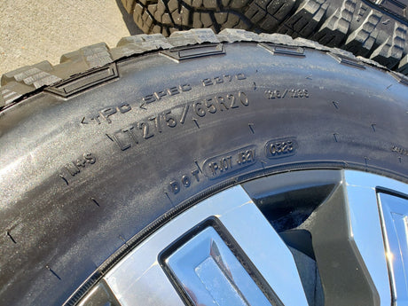 20" GMC Sierra DENALI ULTIMATE 2500 3500 OEM wheels rims 5958 14138 tires Texas Truck Tire