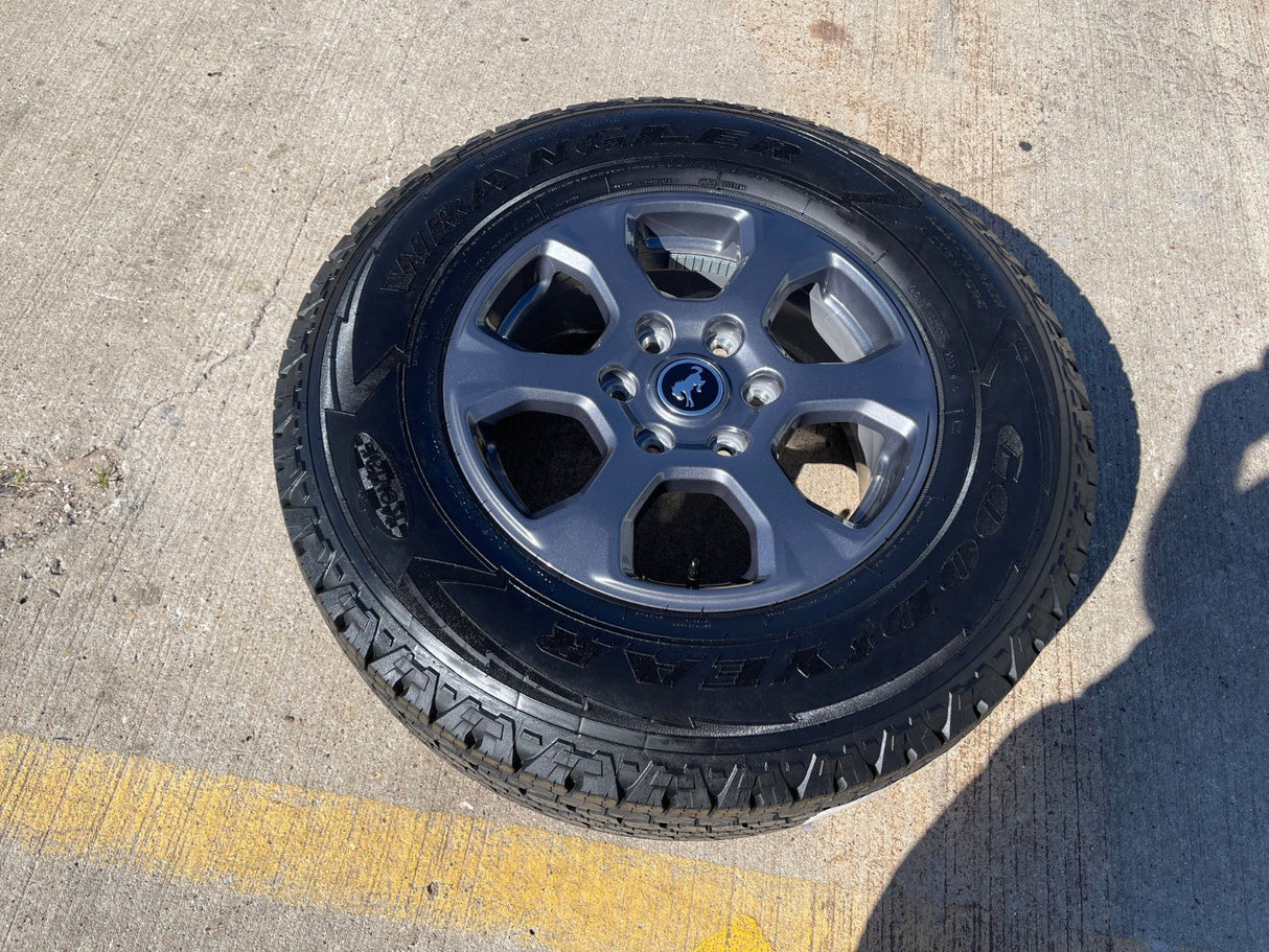 17" Ford Bronco wheel rim SPARE 10384 OEM Ranger 2023 2024 2025 GOODYEAR Texas Truck Tire