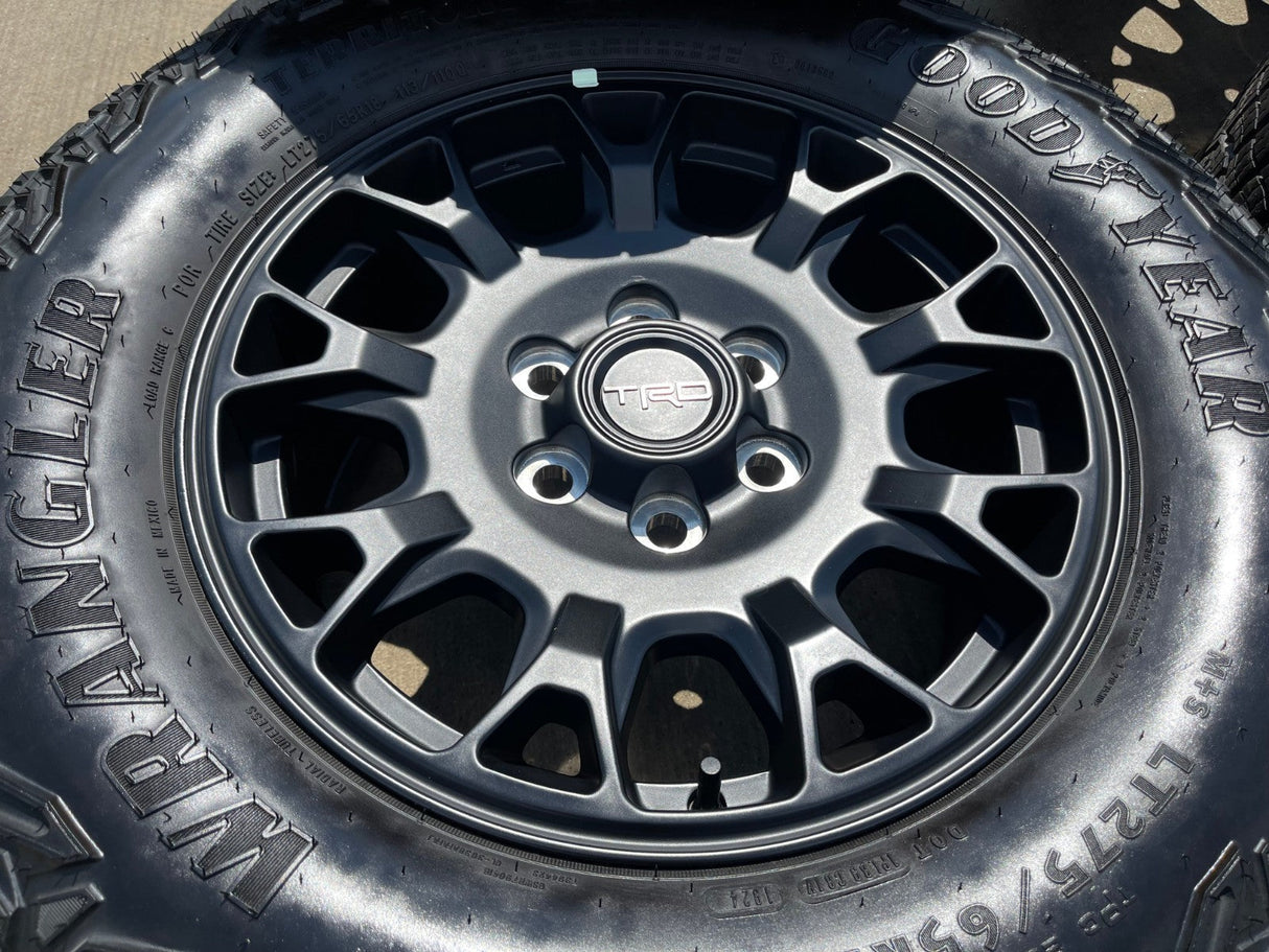 18" Toyota Tacoma 4Runner TRD Pro OEM 95973 wheels rims 2024 2025 2026 GOODYEAR Texas Truck Tire