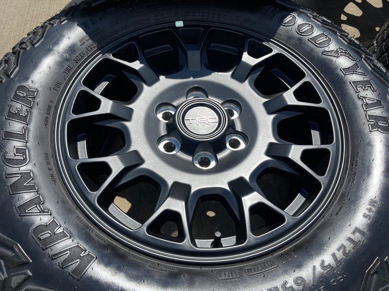 18" Toyota Tacoma 4Runner TRD Pro OEM 95973 wheels rims 2024 2025 2026 GOODYEAR Texas Truck Tire