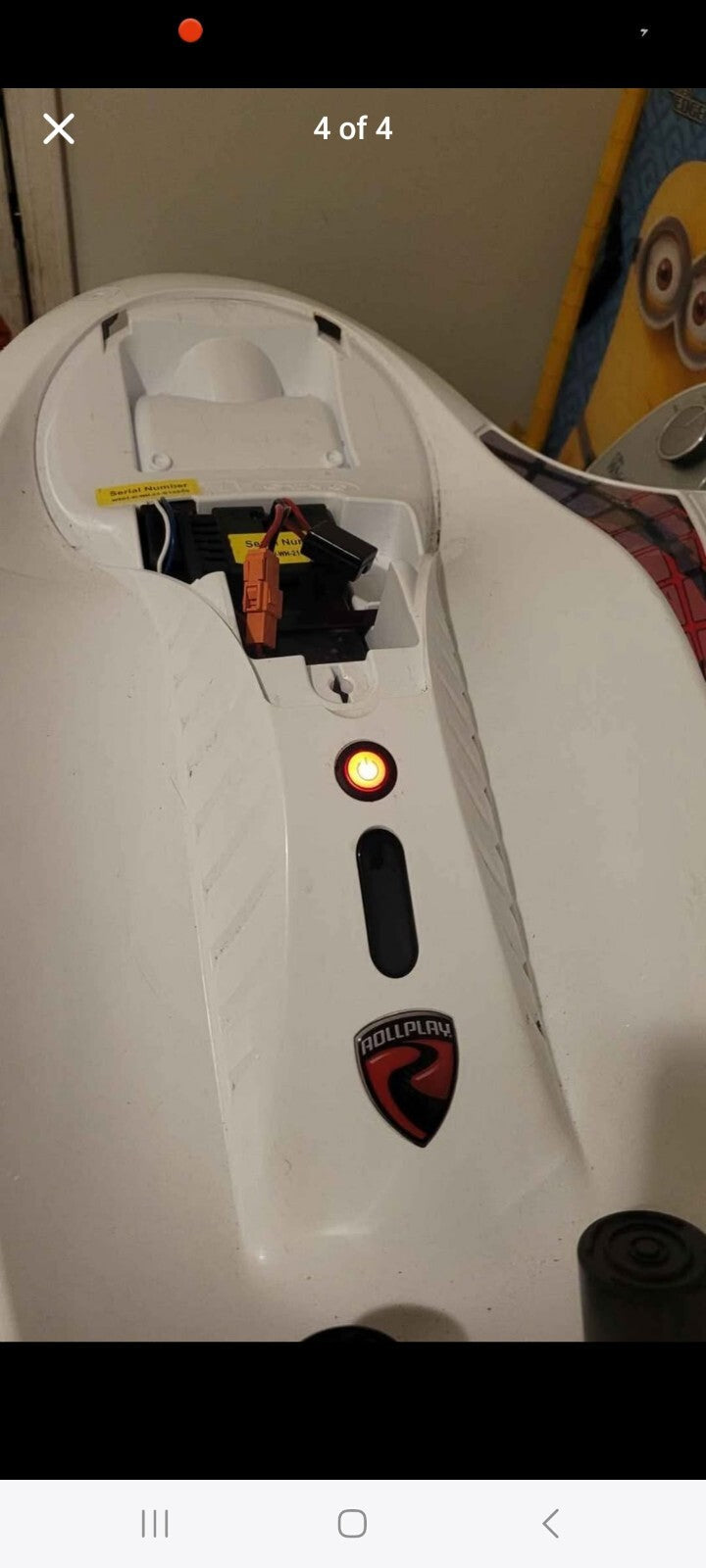 12V Nighthawk Ride-On Vehicle with Music Features