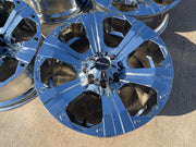 22x9.5 Ballistic Outlaw Chevy Dodge Ram 2500 3500 wheels rims 8x165 8x6.5 Texas Truck Tire