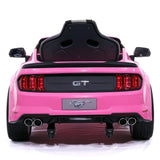 24V KIDS GIRLS RIDE ON FORD MUSTANG GT DELUXE EDITION VEHICLE, DUAL HIGH-PERFORMANCE ENGINES+REMOTE CONTROL
