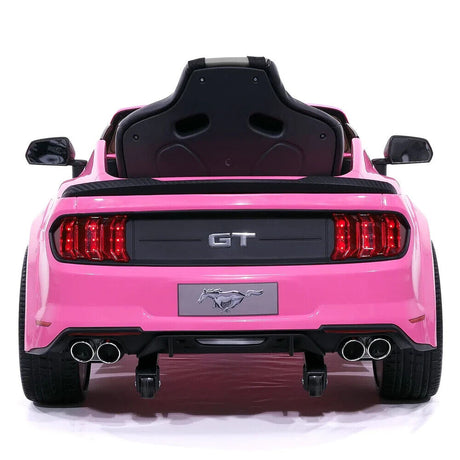 24V KIDS GIRLS RIDE ON FORD MUSTANG GT DELUXE EDITION VEHICLE, DUAL HIGH-PERFORMANCE ENGINES+REMOTE CONTROL