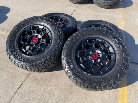 18" Toyota Tundra TRD BBS FORGED OEM 69195 95458 wheels rims Sequoia TOYO R/T Texas Truck Tire