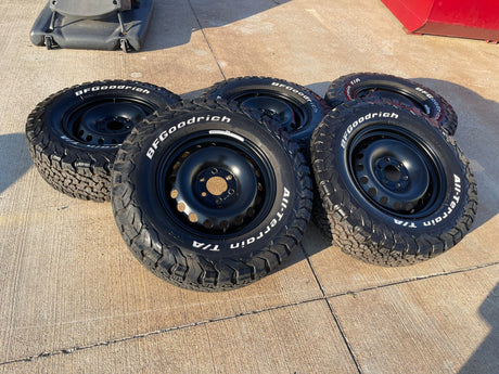 17" INEOS Grenadier OEM wheels rims tires 2023 2024 2025 2026 2027 NEW BFG Texas Truck Tire