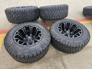 20x12 Fuel D546 Assault Chevy Silverado Ford F-150 RAM wheels rims 6x139 6x135 Texas Truck Tire