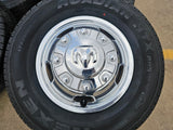 17" Dodge Ram 3500 Dually Laramie 8x200 wheels rims 2703 2704 OEM 2024 2025 Texas Truck Tire