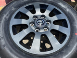 18" Toyota Land Cruiser OEM TRD wheels rims 95952 Tundra Sequoia MICHELIN NEW Texas Truck Tire