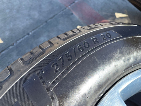20" Dodge Ram 1500 OEM Laramie Long Horn 2678 2682 wheels rims MICHELIN DEFENDER Texas Truck Tire