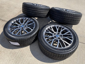 21" Jeep Grand Cherokee L OEM wheels rims 9290 Durango 2024 2025 2026 NEW Texas Truck Tire