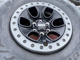 17" Ford F-150 Raptor OEM BEADLOCK rims wheels 10459 95210 BFG KO2 37" tires NEW Texas Truck Tire