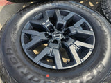 17" Nissan Frontier OEM Desert Runner 62832 wheels rims tires 2023 2024 2025 NEW Texas Truck Tire