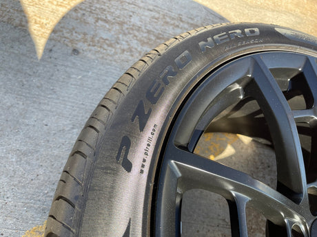 (1) 20" Dodge Charger SRT HELLCAT OEM 2605 2715 wheel rim tire spare PIRELLI Texas Truck Tire