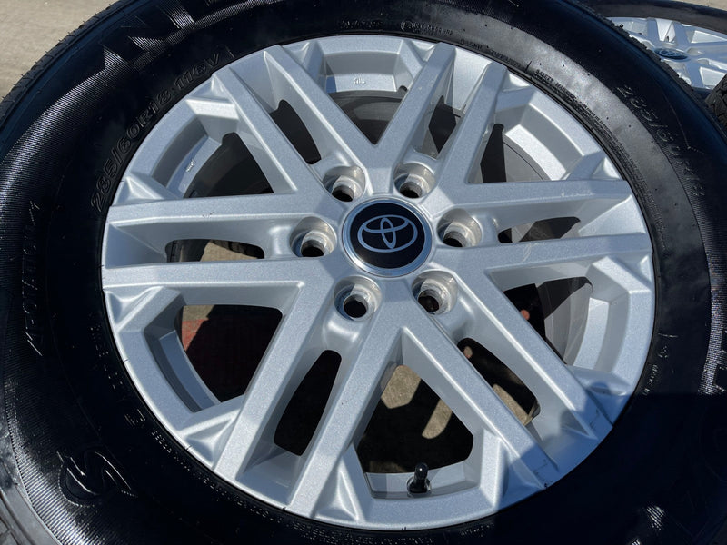 18" Toyota Tundra Sequoia OEM wheels rims 75281 LX600 2022 2024 2025 2026 NEXEN Texas Truck Tire