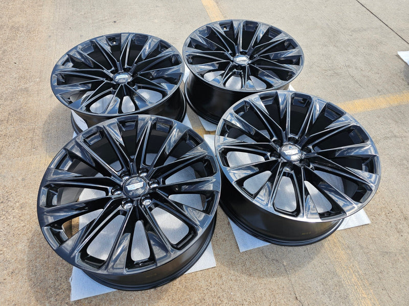 24" Cadillac Escalade V OEM ONYX wheel rim 2022 2023 2024 2025 2026 Texas Truck Tire