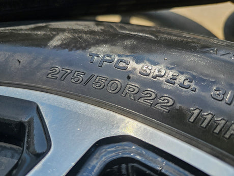 22" Chevy Tahoe Suburban RST OEM 14035 wheels rims Silverado 2023 2024 2025 2026 Texas Truck Tire