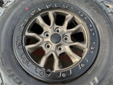 (5) 17" Jeep Wrangler 392 Gladiator OEM 9304 95240 BEADLOCK wheels rims NEW BFG Texas Truck Tire