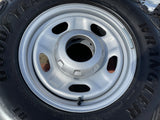 17" Ford F-250 F-350 OEM 3828 wheels rims tires GOODYEAR TERRITORY A/T 33" NEW Texas Truck Tire