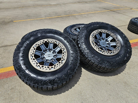 18" Hummer Grazen beadlock EV HEV 2500 OEM wheels rims 2023 2024 2025 2026 NEW Texas Truck Tire