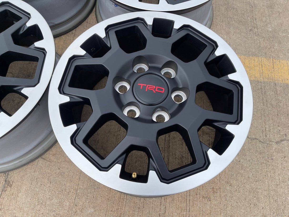 17" Toyota Tacoma 4Runner TRD OEM 10638 wheels rims 2024 2025 2026 NEW Texas Truck Tire