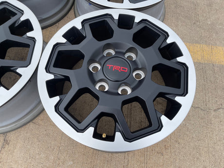 17" Toyota Tacoma 4Runner TRD OEM 10638 wheels rims 2024 2025 2026 NEW Texas Truck Tire