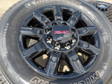 20" GMC Sierra AT4X 2500 3500 OEM 14137 5963 wheels rims Silverado NEW MICHELIN Texas Truck Tire