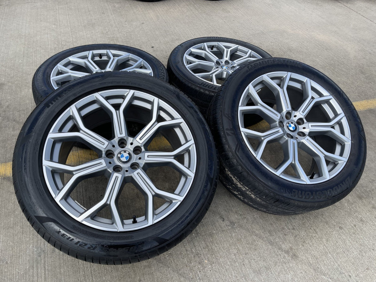 21" BMW X6 X7 OEM 86533 96409 Series 753 wheels rims tires BRIDGESTONE Texas Truck Tire
