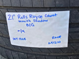 21" Rolls Royce Wraith Ghost Dawn OEM black wheels rims 5x120 tires Texas Truck Tire