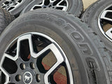 18" Ford Bronco wheels rims black 95213 Ranger tires 2022 2023 2024 2025 2026 Texas Truck Tire