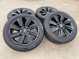 22" Lincoln Navigator OEM rims wheels Black Label 95384 10496 2022 2023 2025 NEW Texas Truck Tire
